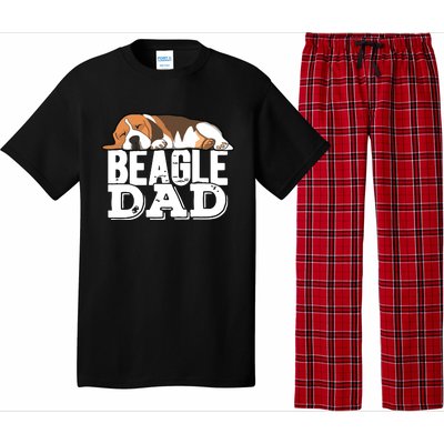 Beagle Dad Beagle Dog Lover Gift Premium Pajama Set