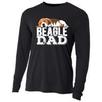 Beagle Dad Beagle Dog Lover Gift Premium Cooling Performance Long Sleeve Crew