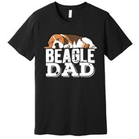 Beagle Dad Beagle Dog Lover Gift Premium Premium T-Shirt