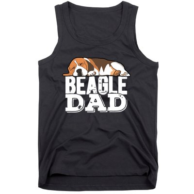 Beagle Dad Beagle Dog Lover Gift Premium Tank Top