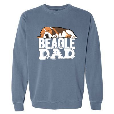 Beagle Dad Beagle Dog Lover Gift Premium Garment-Dyed Sweatshirt