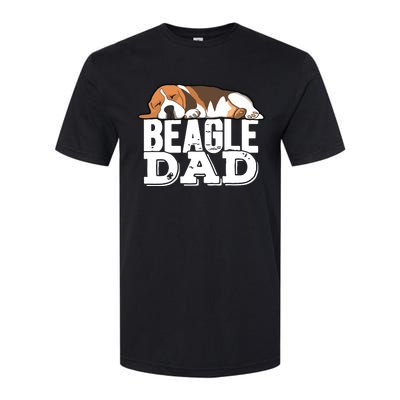 Beagle Dad Beagle Dog Lover Gift Premium Softstyle CVC T-Shirt