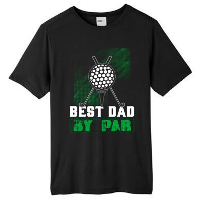 BEST DAD By PAR Custom Golf T Tall Fusion ChromaSoft Performance T-Shirt