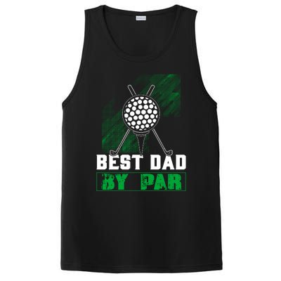 BEST DAD By PAR Custom Golf T PosiCharge Competitor Tank