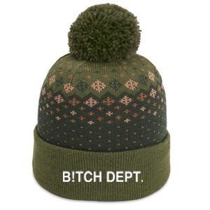 Bitch Dept The Baniff Cuffed Pom Beanie