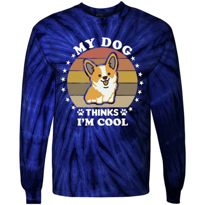 Baby Dog Tie-Dye Long Sleeve Shirt