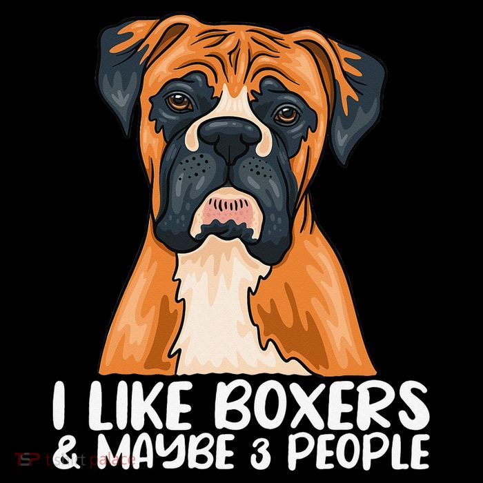 Boxer Dog Boxer Lover Gift Funny Boxer T-Shirt