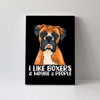 Boxer Dog Boxer Lover Gift Funny Boxer Canvas