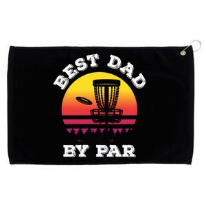 Best Dad By Par Disc Golf Frisbee Golf Grommeted Golf Towel