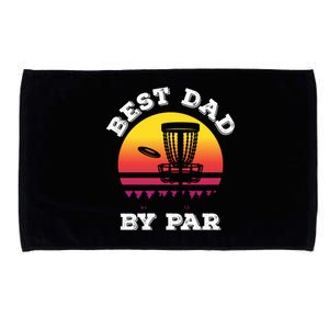 Best Dad By Par Disc Golf Frisbee Golf Microfiber Hand Towel