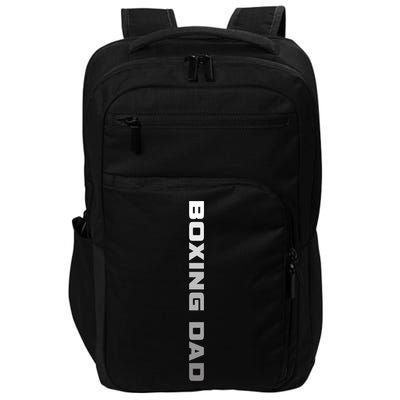 Boxing Dad Boxer Boxing Gift Impact Tech Backpack
