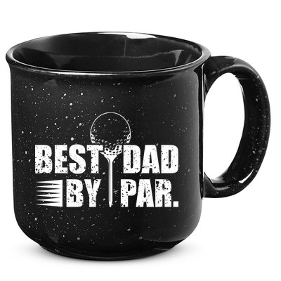 Best Dad By Par 15oz Campfire Ceramic Mug