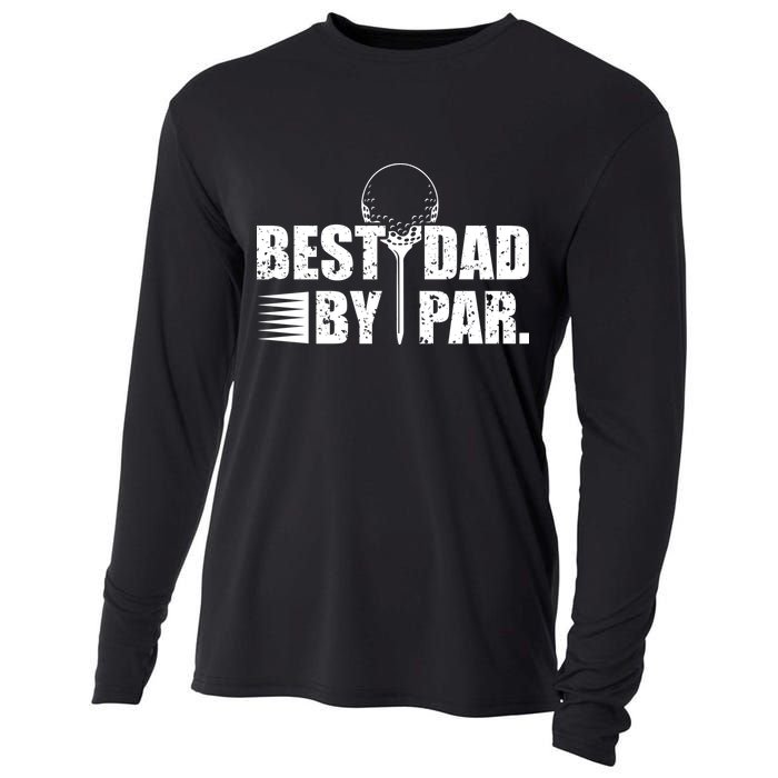 Best Dad By Par Cooling Performance Long Sleeve Crew