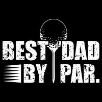Best Dad By Par Cooling Performance Long Sleeve Crew