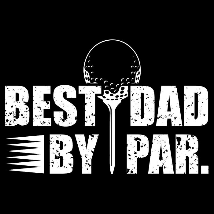 Best Dad By Par Cooling Performance Long Sleeve Crew
