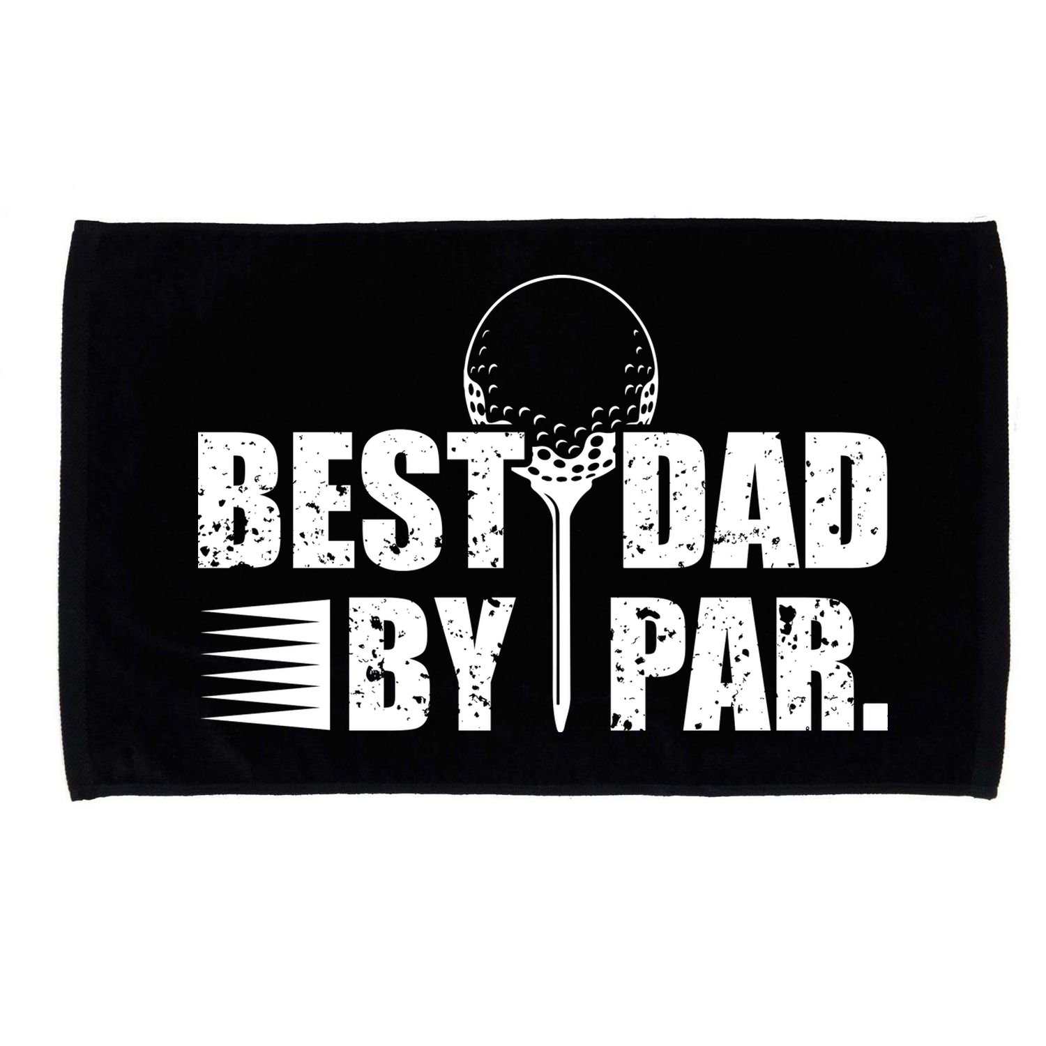 Best Dad By Par Microfiber Hand Towel