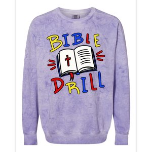 Bible Drill Colorblast Crewneck Sweatshirt