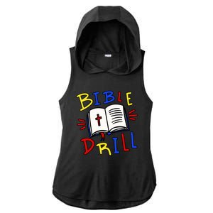 Bible Drill Ladies PosiCharge Tri-Blend Wicking Draft Hoodie Tank