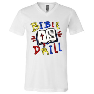 Bible Drill V-Neck T-Shirt