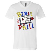 Bible Drill V-Neck T-Shirt