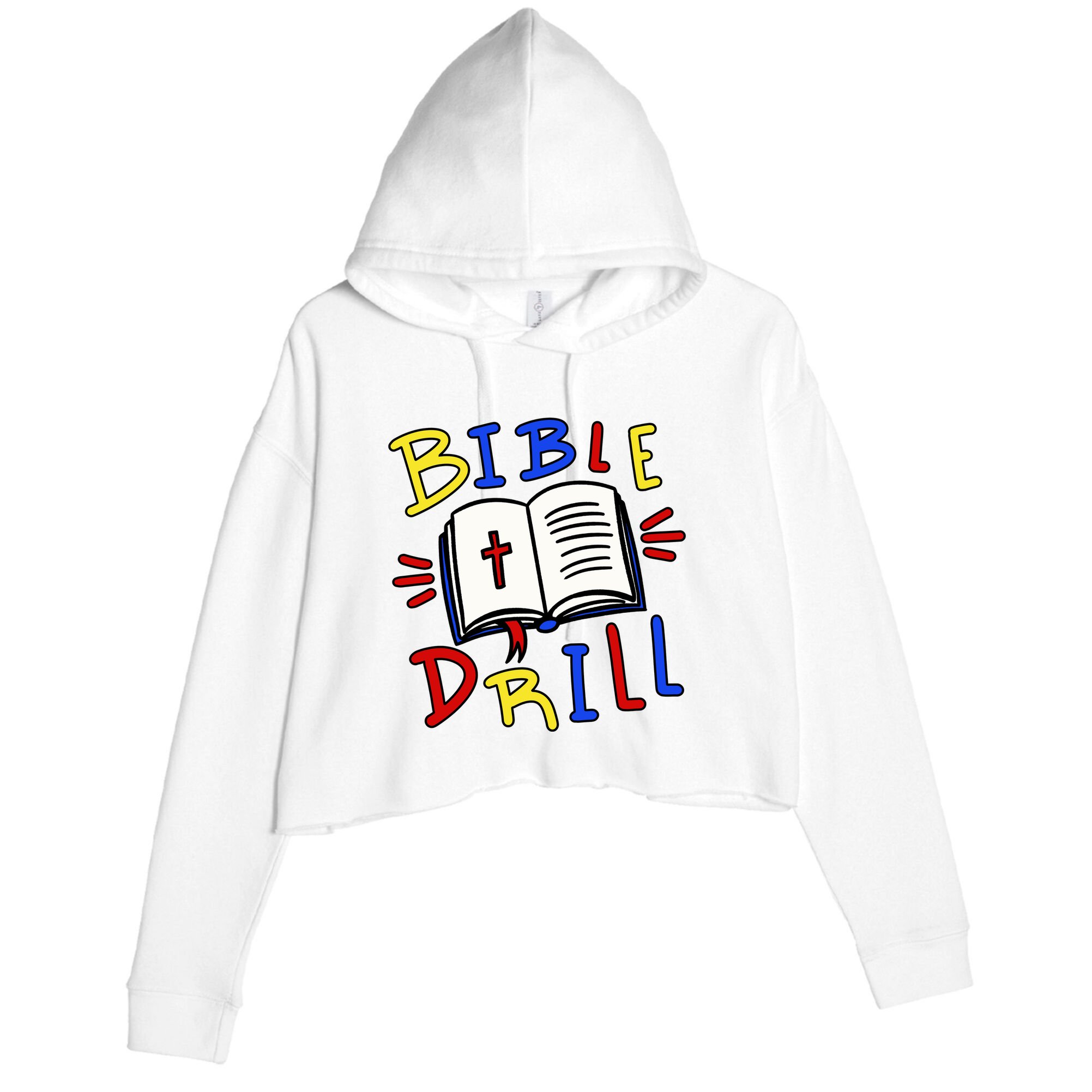 Bible Drill Crop Fleece Hoodie