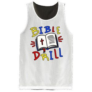 Bible Drill Mesh Reversible Basketball Jersey Tank