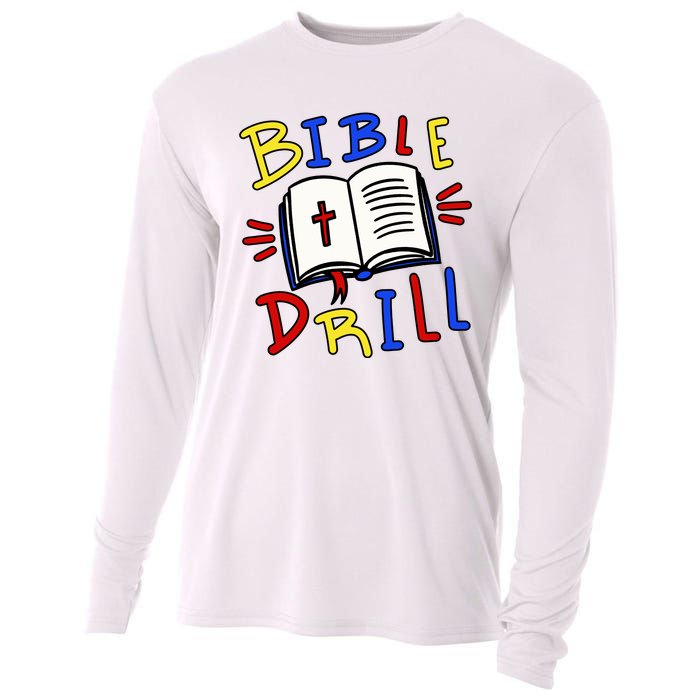 Bible Drill Cooling Performance Long Sleeve Crew