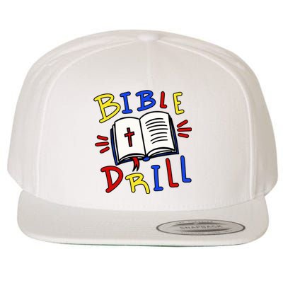 Bible Drill Wool Snapback Cap