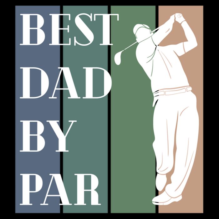Best Dad By Par Golf Cute Gift Drawstring Bag