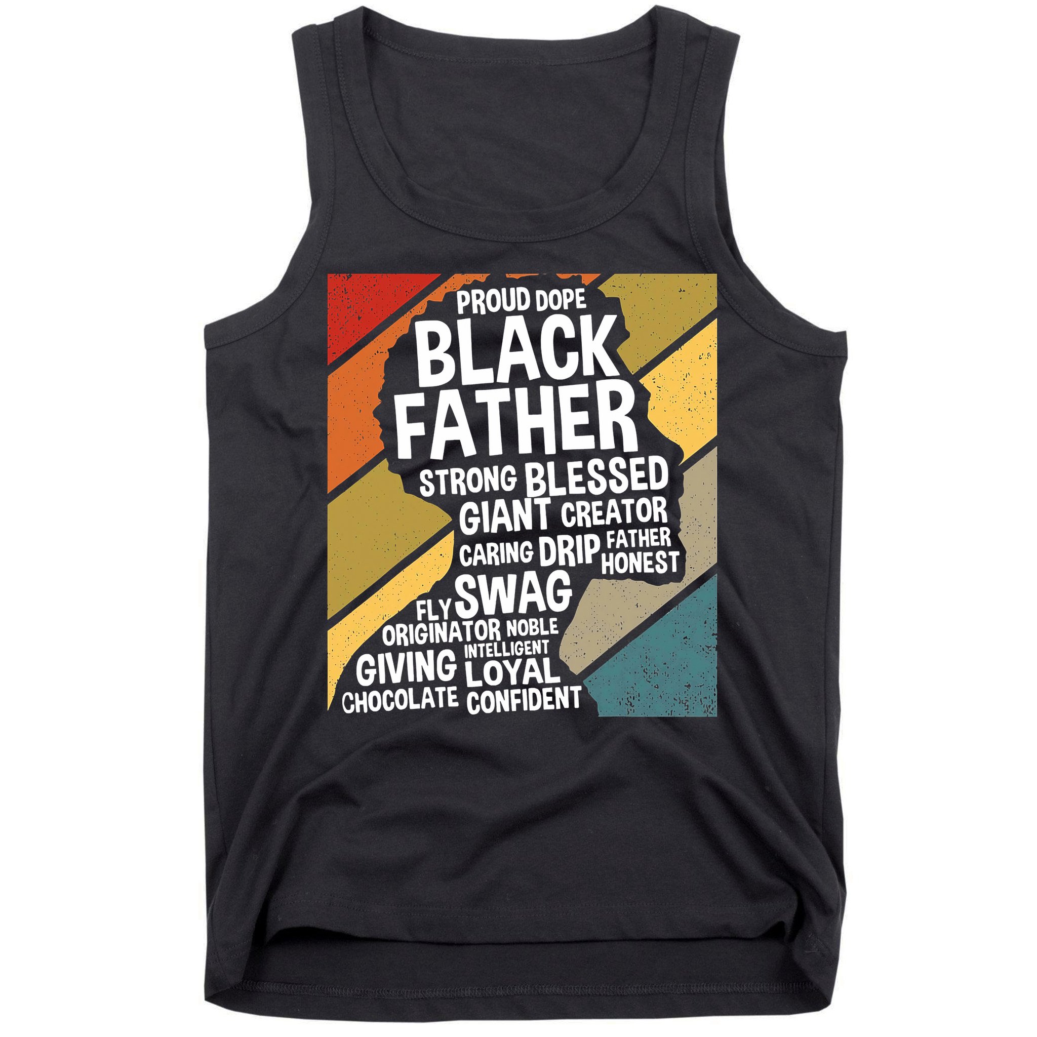 Black Dad Black Fathers Black History Dope Black Father Tank Top