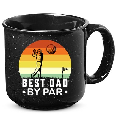 Best Dad By Par Golf T 15oz Campfire Ceramic Mug