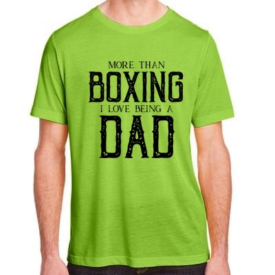 Boxing Dad Boxer Gift Fathers Day Gift Adult ChromaSoft Performance T-Shirt