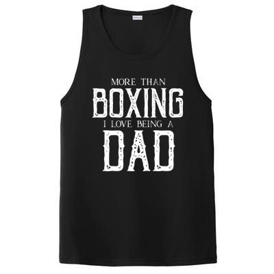 Boxing Dad Boxer Gift Fathers Day Gift PosiCharge Competitor Tank