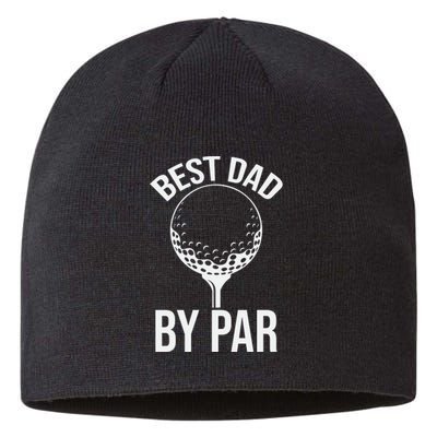 Best Dad By Par Sustainable Beanie