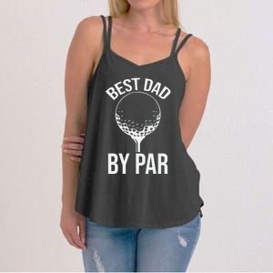 Best Dad By Par Women's Strappy Tank