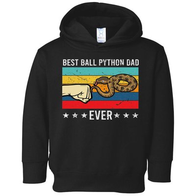 Beest Dad Ball Python Owner Gift Snake Lover Toddler Hoodie