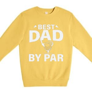 Best Dad By Par Premium Crewneck Sweatshirt