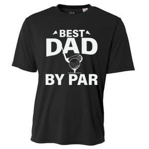 Best Dad By Par Cooling Performance Crew T-Shirt