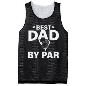 Best Dad By Par Mesh Reversible Basketball Jersey Tank