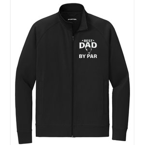 Best Dad By Par Stretch Full-Zip Cadet Jacket