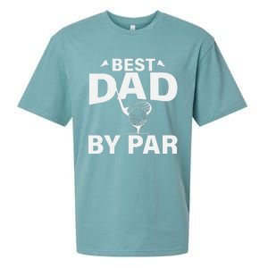 Best Dad By Par Sueded Cloud Jersey T-Shirt