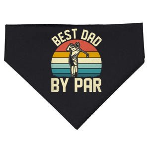 Best Dad By Par USA-Made Doggie Bandana