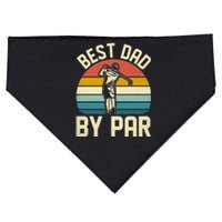 Best Dad By Par USA-Made Doggie Bandana