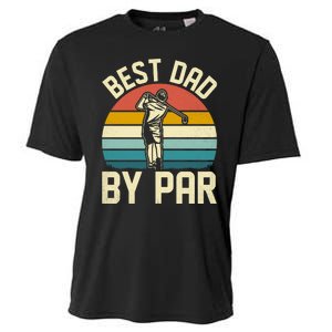 Best Dad By Par Cooling Performance Crew T-Shirt