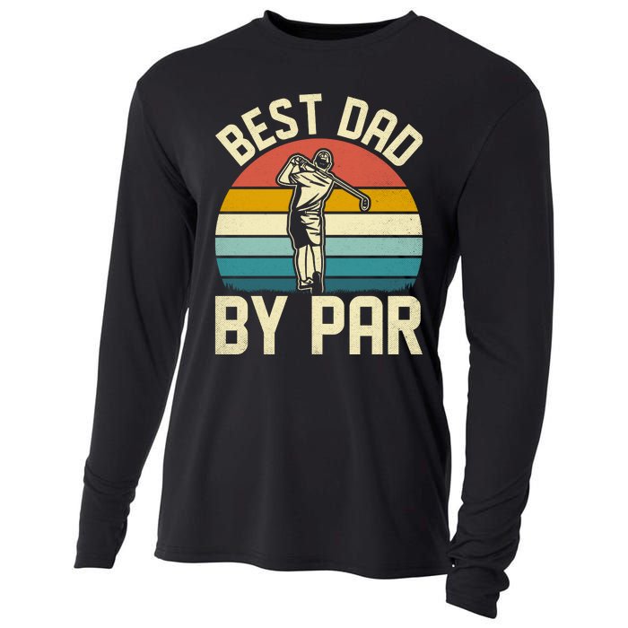 Best Dad By Par Cooling Performance Long Sleeve Crew