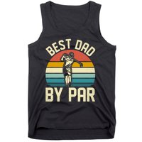 Best Dad By Par Tank Top