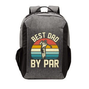 Best Dad By Par Vector Backpack