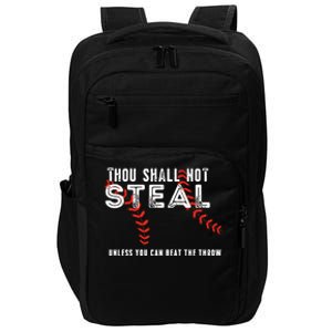 Baseball Dad Baseball Mom Baseball Coach Coaches Gift Impact Tech Backpack