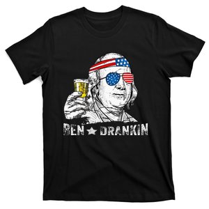 Ben Drankin Benjamin Franklin Drinking T-Shirt