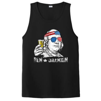 Ben Drankin Benjamin Franklin Drinking PosiCharge Competitor Tank